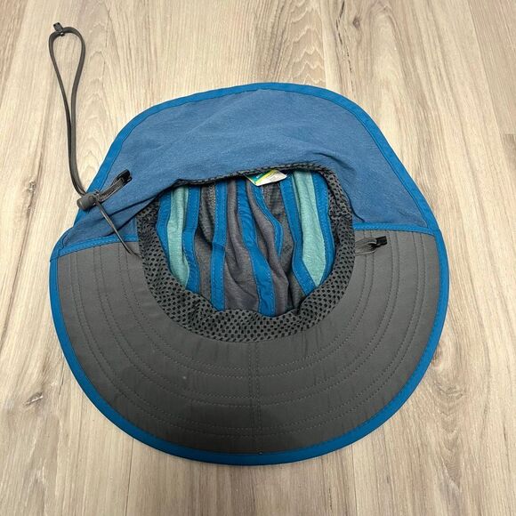 SunDay Afternoons Hat Kids M / 3-6 yrs Ultra Adventure Blue & Gray Nylon Sun - Picture 4 of 7